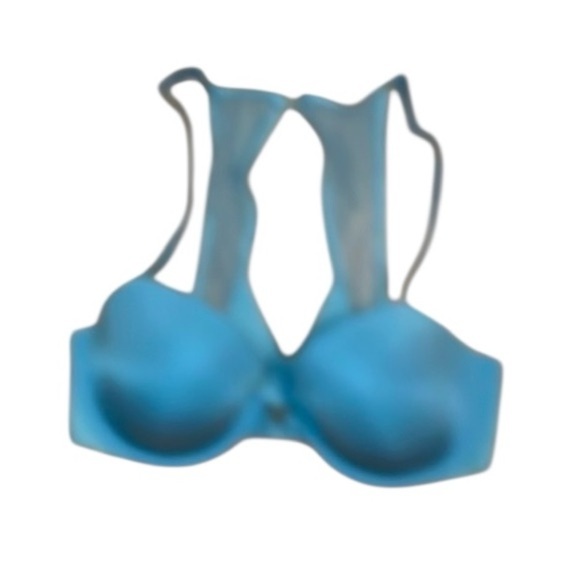 Victoria’s Secret Lined Demi Blue Front Hook Bra, 32D - Picture 1 of 6